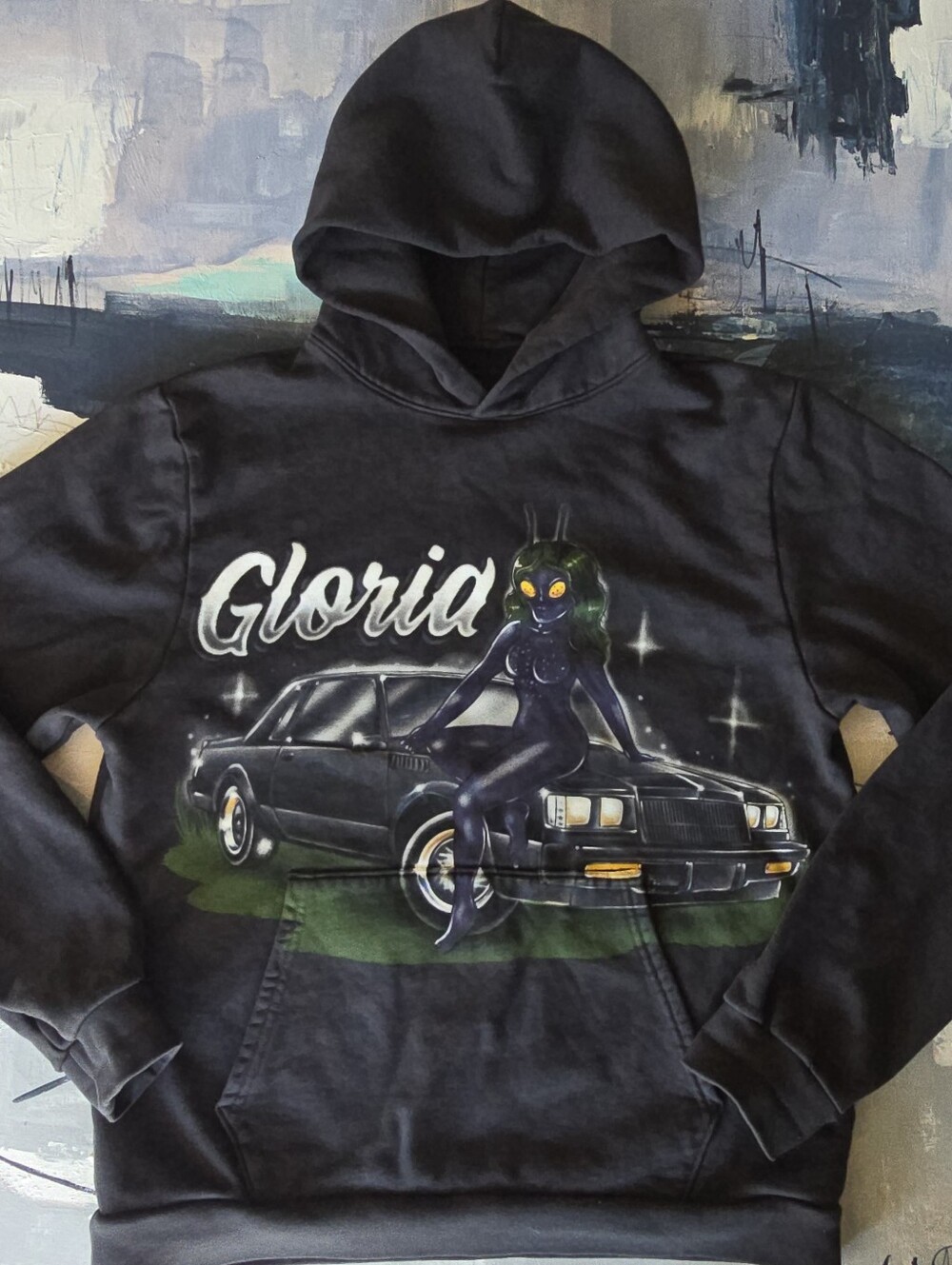 2025 Kendrick Lamar Gloria Grand National Tour SZA Adult Hoodie Sweatshirt L GNX